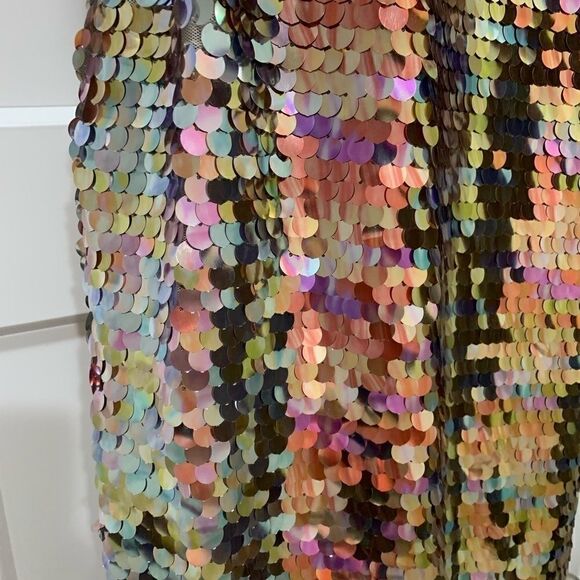 Aidan Mattox Sequin Mini Dress Size 8 - Picture 11 of 16